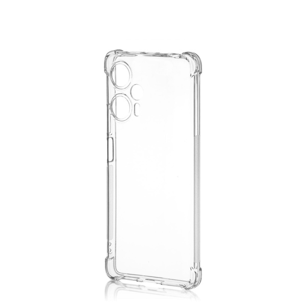 Чехол Brosco для POCO F5, противоударный, прозрачный